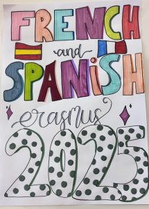 Poster illustrant cette mobilité de groupe Erasmus +